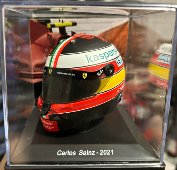 Carlos Sainz - 2021 - Gran Premio d'Italia - Helmet 1:5 - Spark