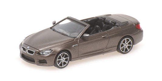 BMW M6 CABRIO GREY 2015 - 1/87 - Minichamps