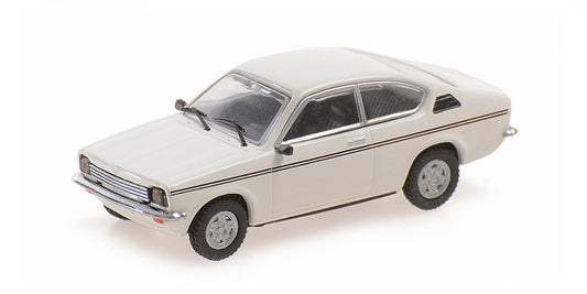 OPEL KADETT COUPE WHITE 1973 - 1/87 - Minichamps