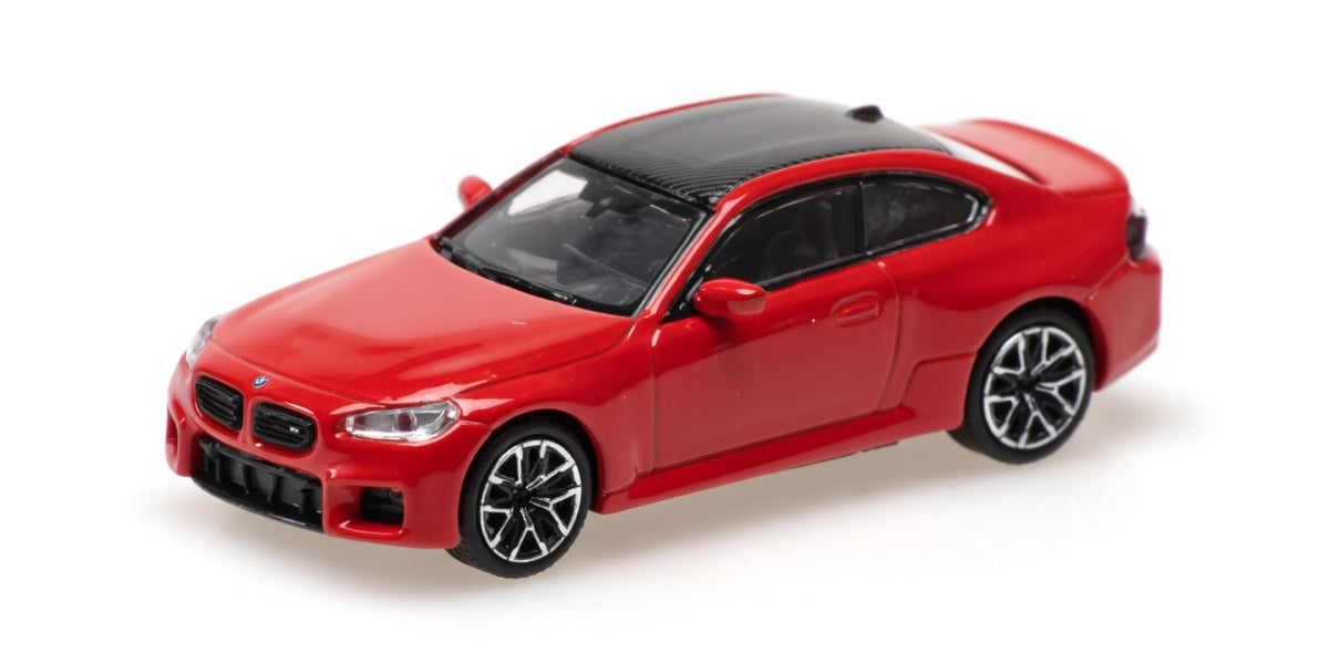 BMW M2 RED METALLIC 2023 - 1/87 - Minichamps