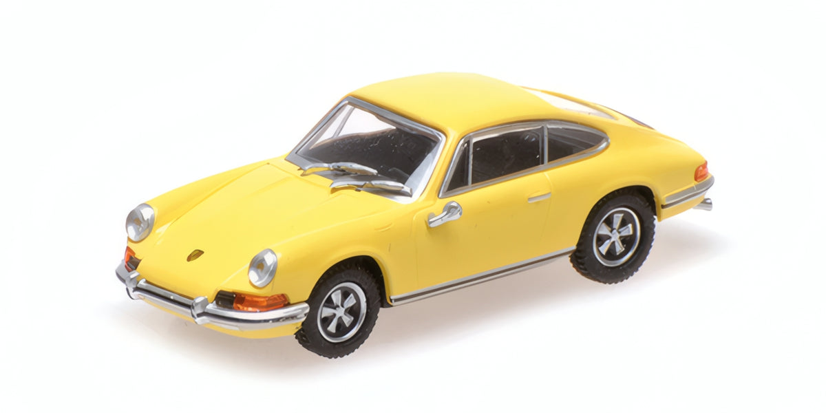 PORSCHE 911 T YELLOW 1972 - 1/87 - Minichamps