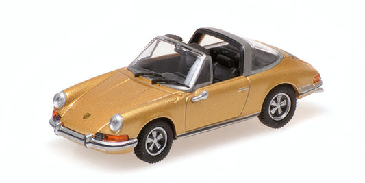 PORSCHE 911 TARGA GOLD 1972 - 1/87 - Minichamps