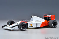 Mclaren MP4/6 with Decals - Ayrton Senna - World Champion  2nd Japan Gp 1991 - AUTOArt