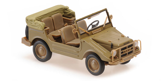 DKW MUNGA KHAKIGREY SATIN 1955 - 1/43 - Minichamps
