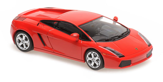 LAMBORGHINI GALLARDO RED 2004 - 1/43 - Minichamps