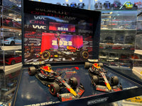 RedBull - 2 CAR-SET - F1 RB19 n°1 (2023) 1:18 - سباق سبرينت وسباق الجائزة الكبرى - جائزة قطر الكبرى - ماكس فيرستابين - مينيتشامبس