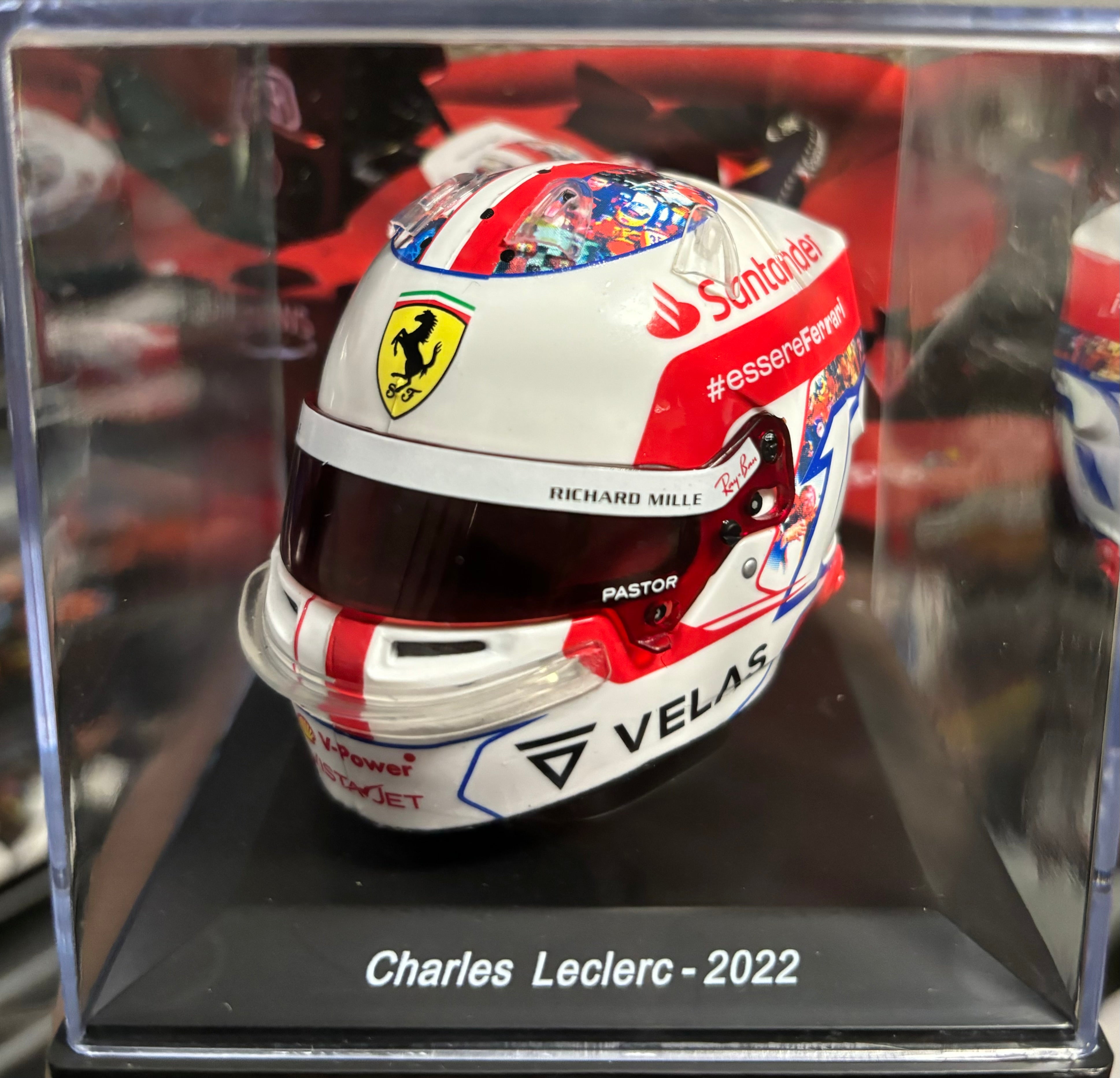 Charles Leclerc - 2022 - Gran Premio di Francia - Helmet 1:5