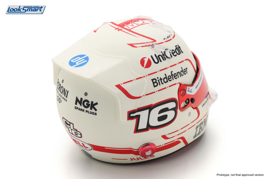 HELMET CHARLES LECLERC TEAM FERRARI HP MONACO GP 2026 1:5 - Looksmart - LSHEL036