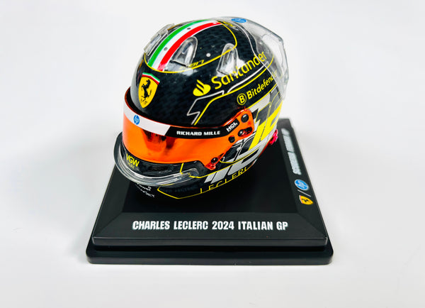 Charles Leclerc - Helmet 1:5 - 2024 - Italy GP, Monza - Looksmart