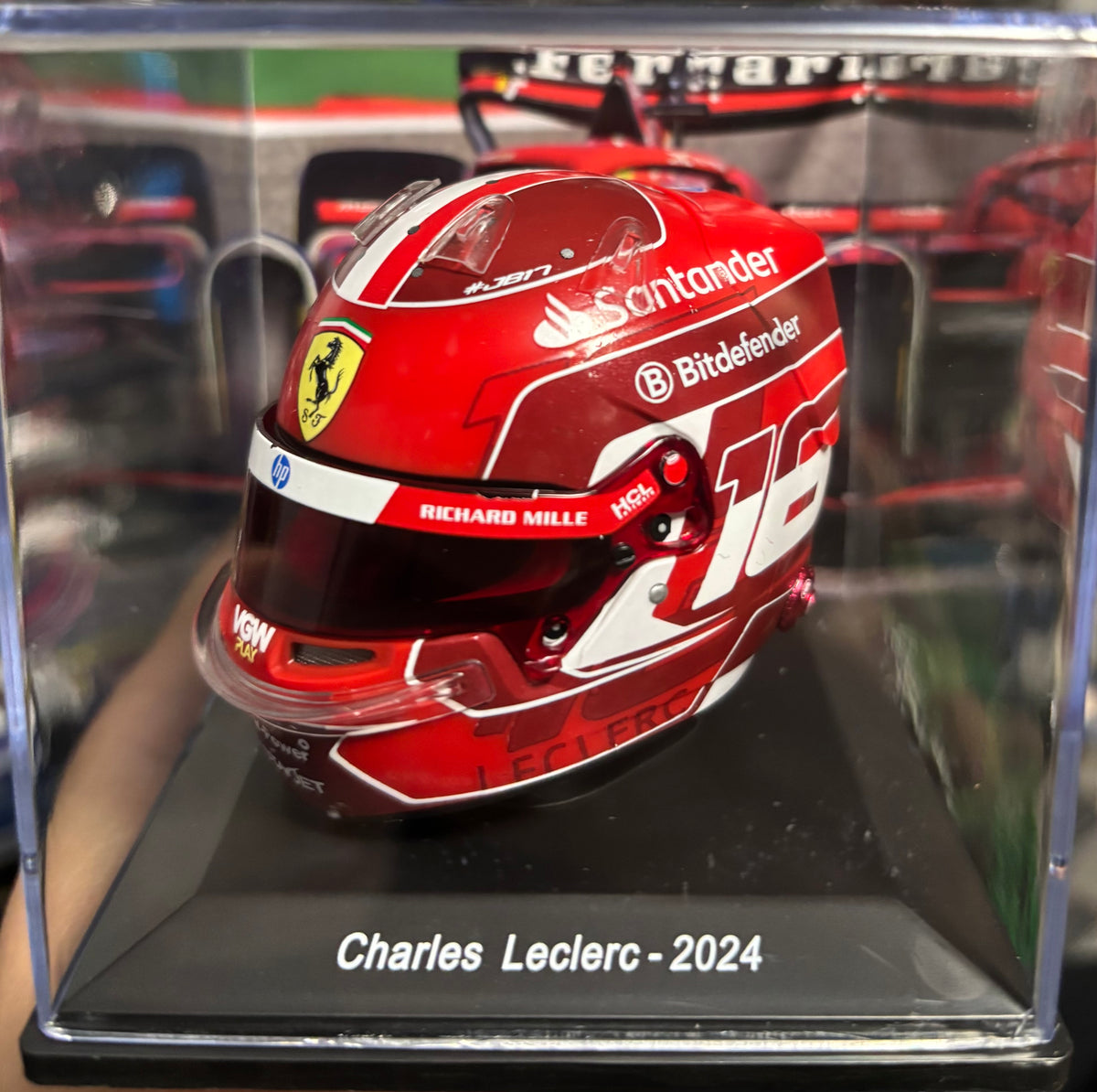 Charles Leclerc - Helmet 1:5 - 2024