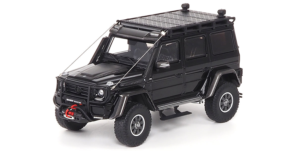 BRABUS 550 ADVENTURE G-CLASS 4x4² OBSIDIAN BLACK 2017 - 1/43 - Almost Real
