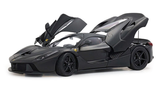 FERRARI LAFERRARI MATT BLACK - 1/18 - BBR MODELS