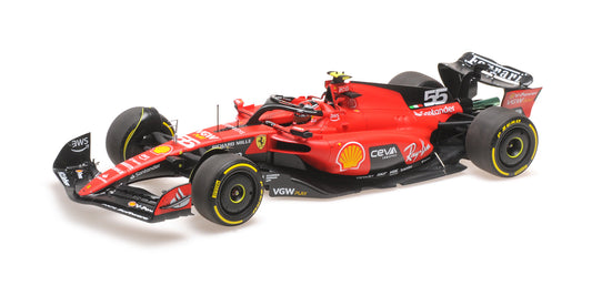 FERRARI SF-23 CARLOS SAINZ GP BELGIUM 2023 - 1/18 - BBR MODELS