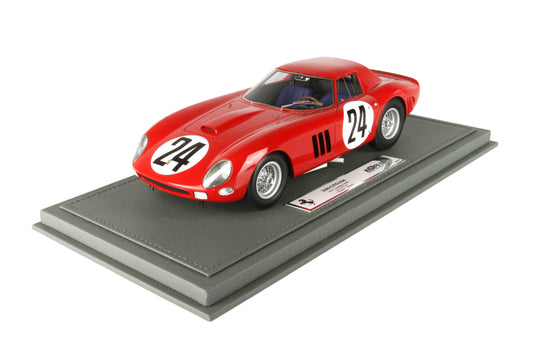 FERRARI 250 GTO 24 H LE MANS 1964 S N 5575 GT CAR N24 BEURLYS - BIANCHI 1:18 - BBR Models - BBR1846A