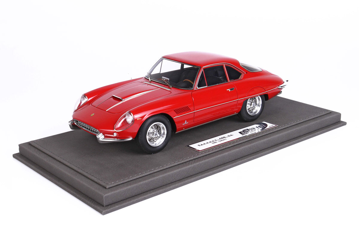 FERRARI 400 SUPERAMERICA COUPE SERIE 1 1961 ROSSO 1:18 - BBR Models - BBR1849A
