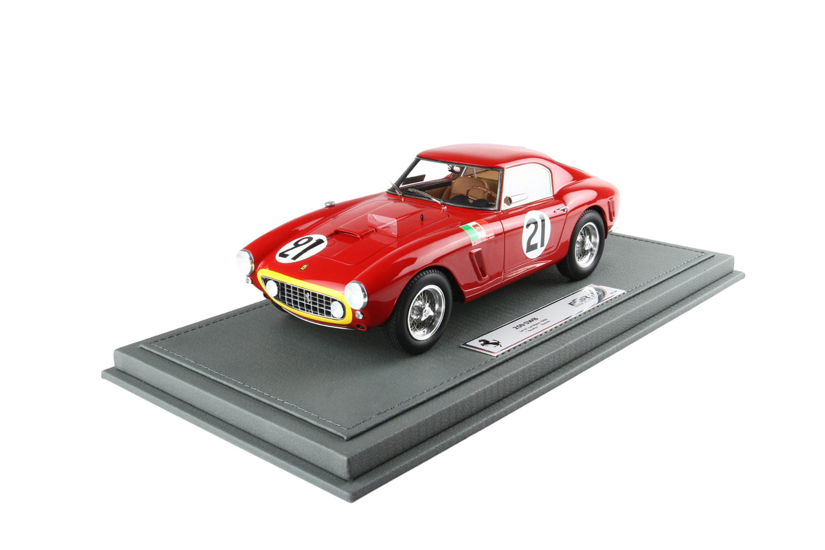 FERRARI 250 SWB 24H LE MANS 1960 CAR N. 21 BEURLYS - BIANCHI 1:18 - BBR Models - BBR1861F
