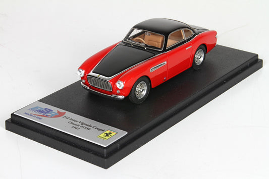 FERRARI 212 INTER VIGNALE COUPE 1951 CHASSIS 0135E RHD 1:43 - BBR Models - BBR190C