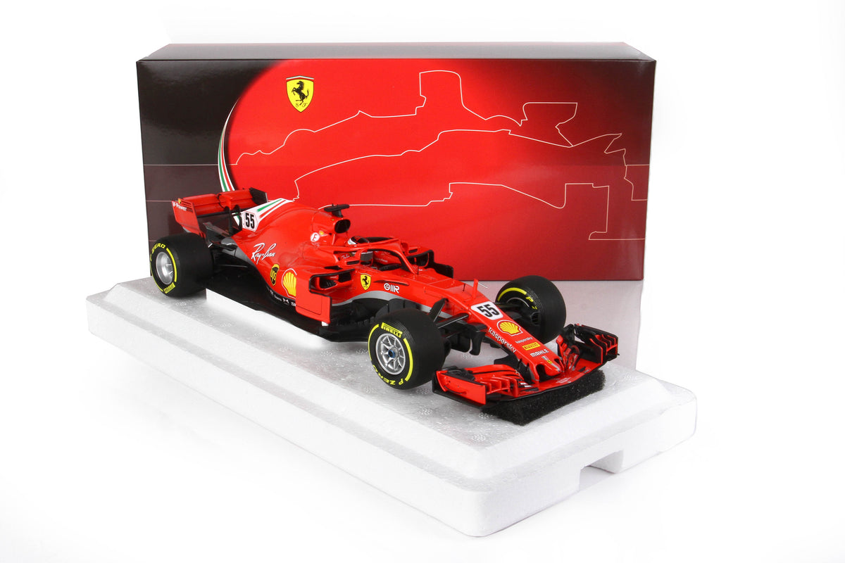 FERRARI SF71H TEST FIORANO CARLO SAINZ 1:18 - BBR Models - BBR211895