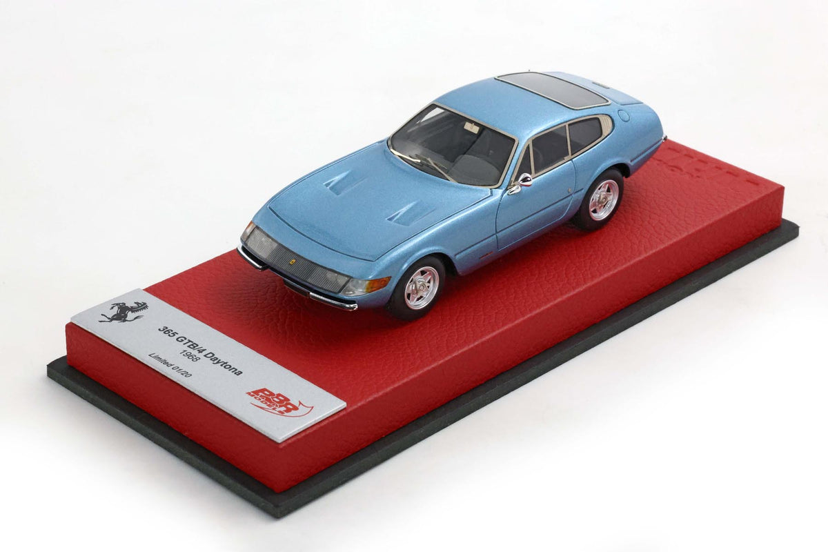 FERRARI 365 GTB/4 DAYTONA AZZURRO METALLIZZATO - PREMIUM EDITION 1:43 - BBR Models - BBR270DPRE