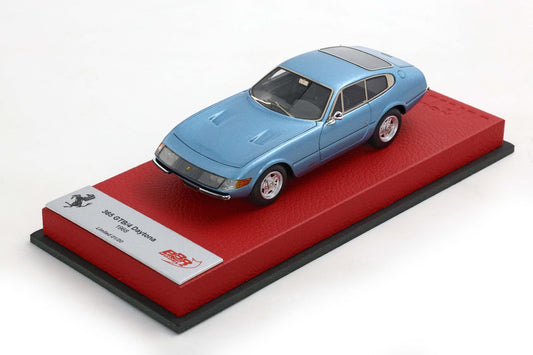 FERRARI 365 GTB/4 DAYTONA AZZURRO METALLIZZATO - PREMIUM EDITION 1:43 - BBR Models - BBR270DPRE