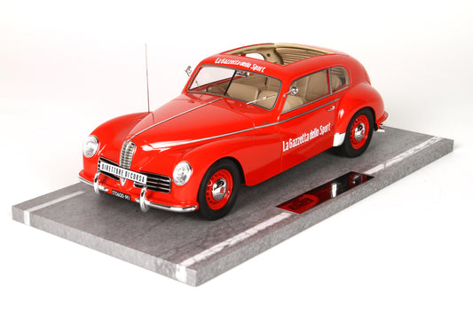 ALFA ROMEO FRECCIA D ORO AMMIRAGLIA GIRO D ITALIA 1:18 - BBR Models - BBRC1812GI