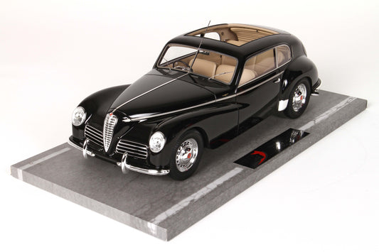 ALFA ROMEO FRECCIA D ORO GLOSS BLACK 1:18 - BBR Models - BBRC1812