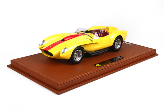 FERRARI 250 TESTAROSSA 1957 GIALLO 1:18 - BBR Models - BBRC1855B1