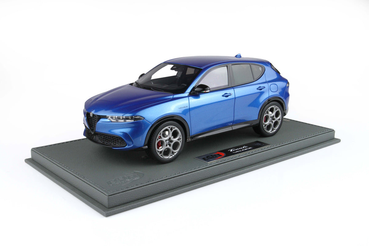 ALFA ROMEO TONALE VELOCE PLUG-IN HYBRID BLU MISANO 1:18 - BBR Models - BBRC1856B