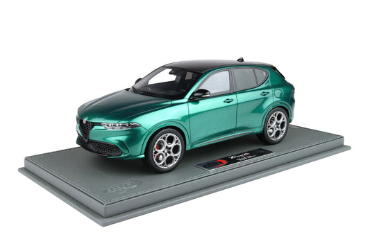 ALFA ROMEO TONALE TRIBUTO PLUG-IN HYBRID VERDE MONTREAL 1:18 - BBR Models - BBRC1858B