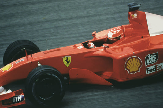 FERRARI F2001 GP FRANCE 2001 SCHUMACHER - VITTORIA 1:18 - BBR Models - BBRC1861A1