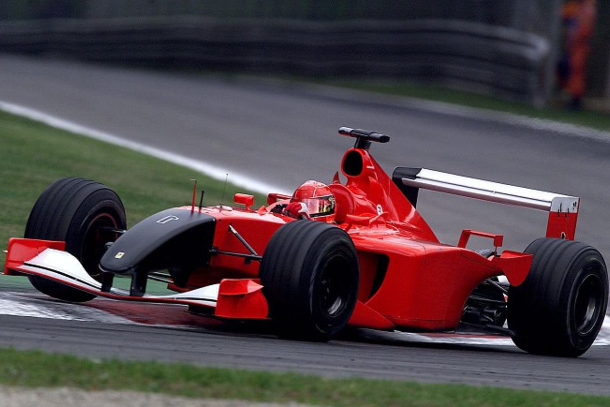 FERRARI F2001 GP ITALY 2001 SCHUMACHER - QUARTO POSTO 1:18 - BBR Models - BBRC1861B1