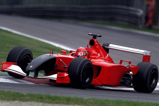 FERRARI F2001 GP ITALY 2001 SCHUMACHER - QUARTO POSTO 1:18 - BBR Models - BBRC1861B1