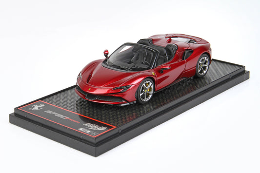 FERRARI SF90 SPIDER ROSSO FIORANO 1:43 - BBR Models - BBRC244D