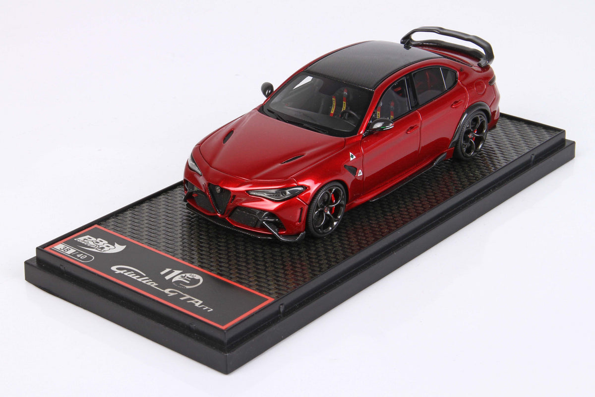 ALFA ROMEO GIULIA GTAM ROSSO GTA ROLL BAR ROSSO GTA BRAKES RED 1:43 - BBR Models - BBRC247A-21