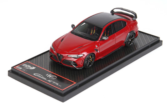 ALFA ROMEO GIULIA GTAM - CINTURE ROSSE ROSSO COMPETIZIONE 1:43 - BBR Models - BBRC247RC-21