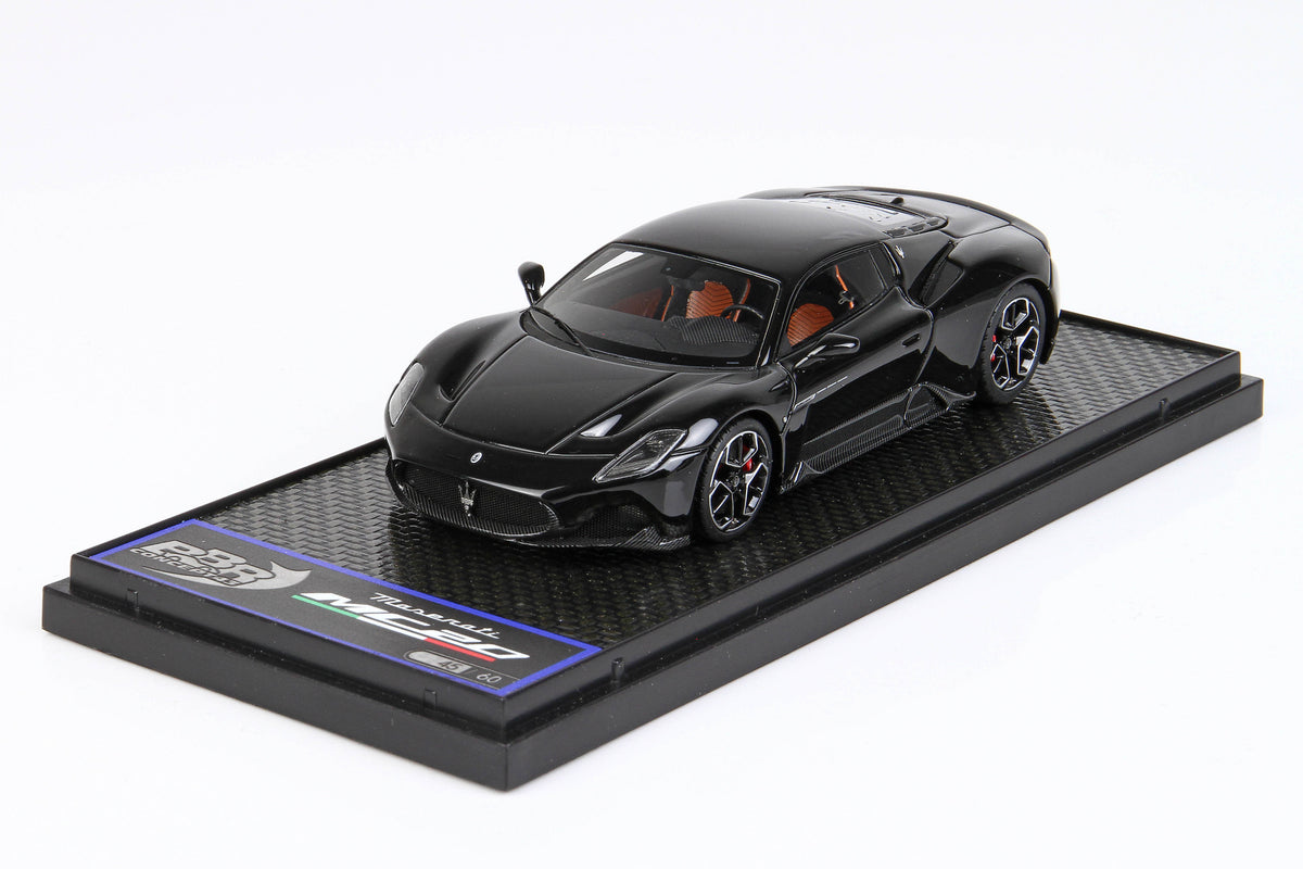 MASERATI MC20 2020 NERO ENIGMA TETTO NERO LUCIDO 1:43 - BBR Models - BBRC251B