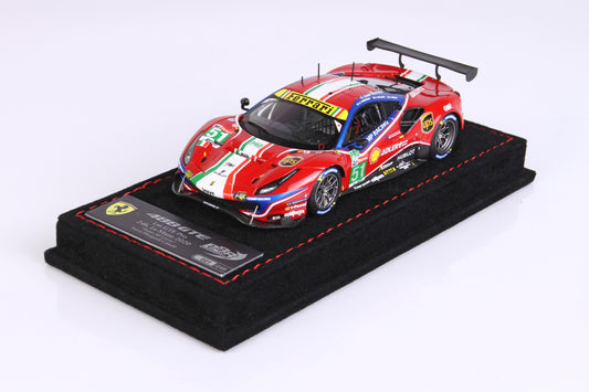FERRARI 488LM GTE PRO TEAM AF CORSE 24H LE MANS 2020 1:43 - BBR Models - BBRC252