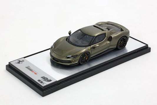 FERRARI 296 GTB VERDE MANZONI LUCIDO 1:43 - BBR Models - BBRC264SU20