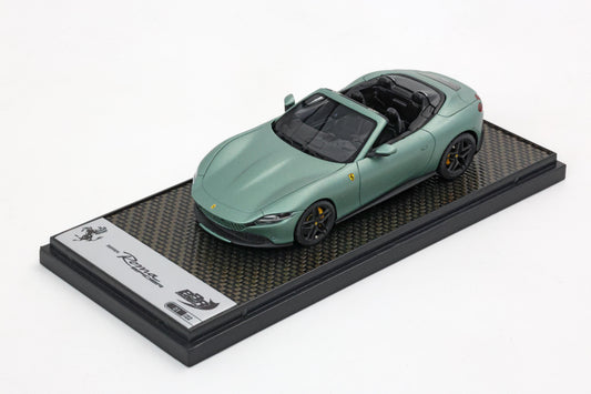 FERRARI ROMA SPIDER VERDE MEDIO OPACO - FRENI GIALLI 1:43 - BBR Models - BBRC282SU34