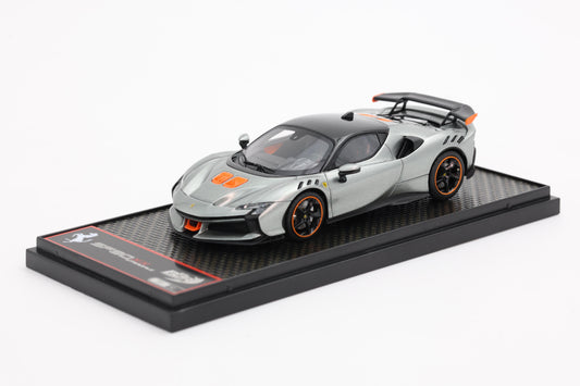 FERRARI SF90 XX STRADALE GRIGIO COMPETIZIONE 1:43 - BBR Models - BBRC285E