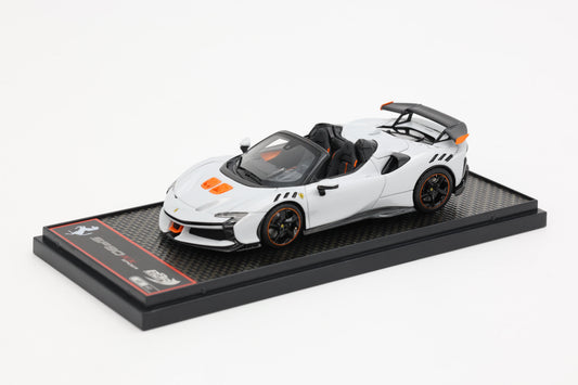 FERRARI SF90 XX SPIDER BIANCO ARTICO 1:43 - BBR Models - BBRC286C