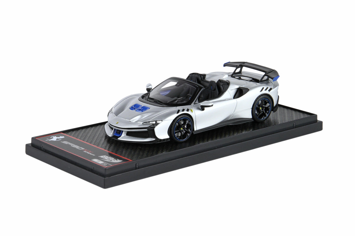 FERRARI SF90 XX SPIDER ARGENTO NURBURGRING 1:43 - BBR Models - BBRC286G