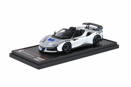 FERRARI SF90 XX SPIDER ARGENTO NURBURGRING 1:43 - BBR Models - BBRC286G
