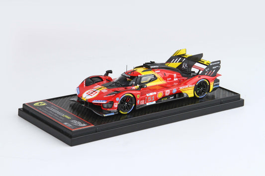 FERRARI 499P CAR N. 51 - 3RD LE MANS 2024 PILOTI PIER GUIDI GIOVINAZZI CALADO 1:43 - BBR Models - BBRC304B