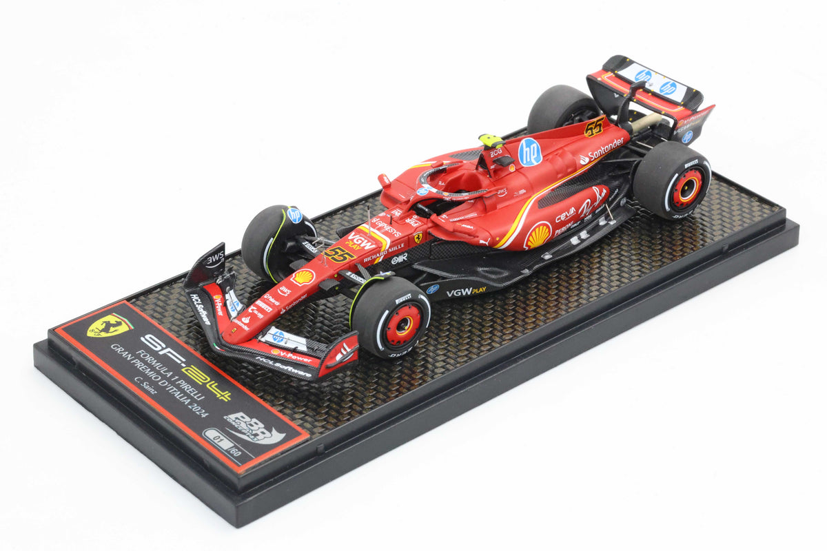 FERRARI SF24 MONZA GP 2024 SAINZ QUARTO POSTO 1:43 - BBR Models - BBRC307B