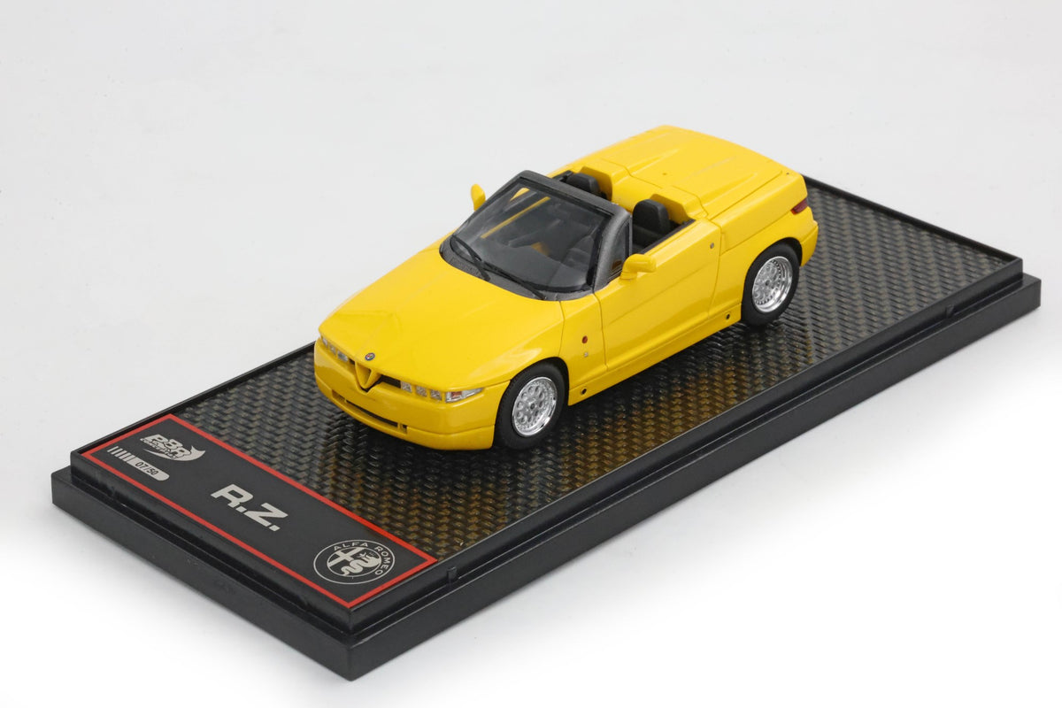 ALFA ROMEO RZ ROADSTER GIALLO 1:43 - BBR Models - BBRC311C