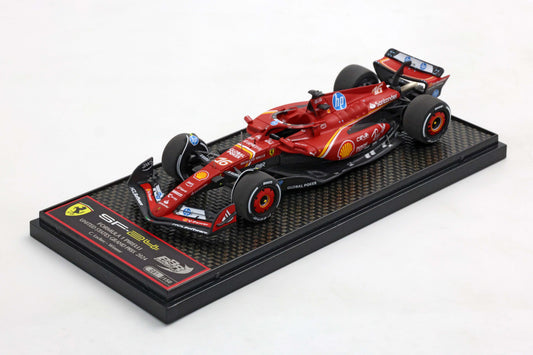FERRARI SF24 FORMULA 1 UNITED STATES GP AUSTIN 2024 LECLERC VINCITORE 1:43 - BBR Models - BBRC312A