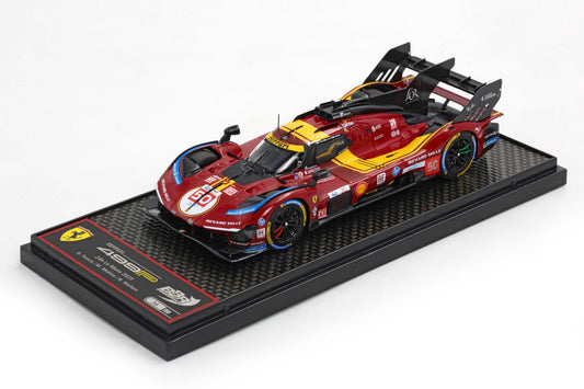 FERRARI 499P CAR N. 50 - 24H LE MANS 2025 PILOTI FUOCO NIELSEN MOLINA 1:43 - BBR Models - BBRC325A