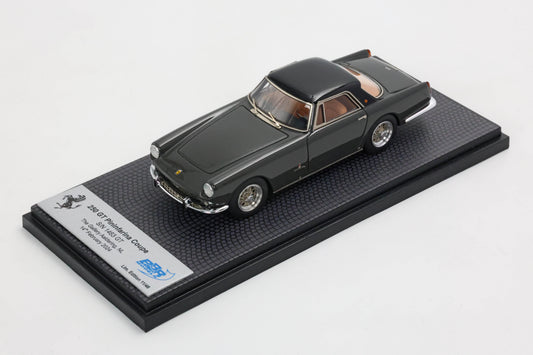 FERRARI 250 GT PININFARINA COUPE S/N 1463 GT GRIGIO SCURO E TETTO NERO 1:43 - BBR Models - CAR97A