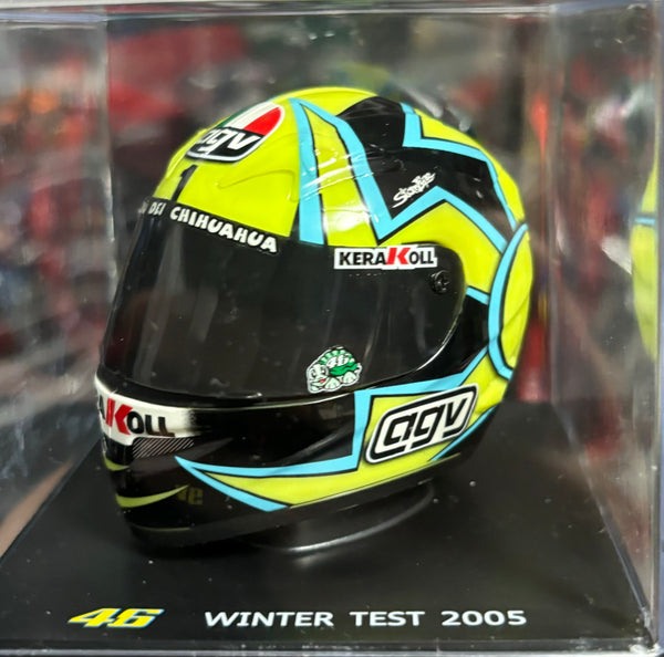Valentino Rossi 2005 Winter Test - Helmet 1:5 - Spark